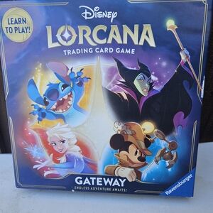 Ravensburger Disney Lorcana Trading Card Game Gateway - Blue & Gold Box Art